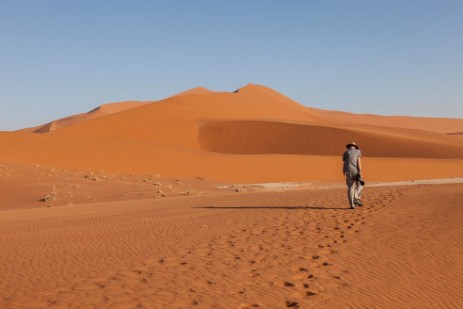 Wanderung zu Deadvlei im Namib Naukluft NP