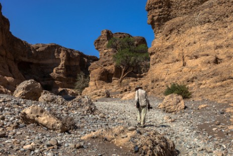 Wanderung im Sesriem Canyon im Namib Naukluft NP