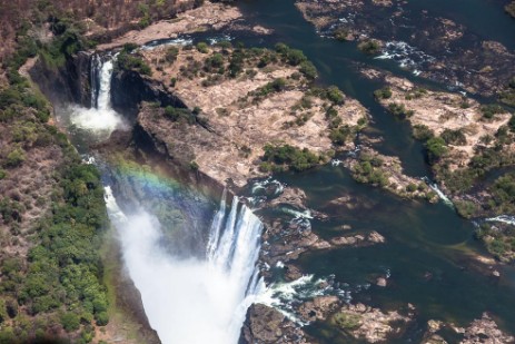 Victoria Falls aus der Luft